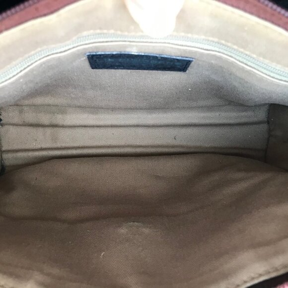 Vintage Authentic Liz Claiborne Pebbled Leather Bag - Picture 7 of 10